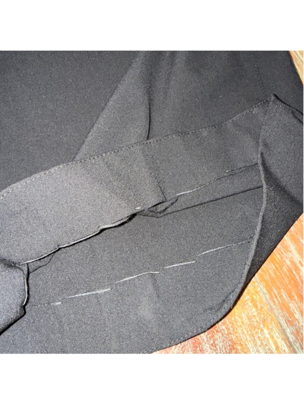 J. Jill Black Wide Leg Trousers Size 14 - Picture 5 of 13